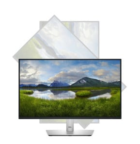 DELL P Series P2225H écran plat de PC 54,6 cm (21.5") 1920 x 1080 pixels Full HD LCD Noir, Argent (P2225H)