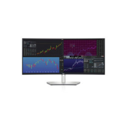 DELL UltraSharp U3824DW LED display 96,5 cm (38") 3840 x 1600 pixels Wide Quad HD+ LCD Noir, Argent (U3824DW)