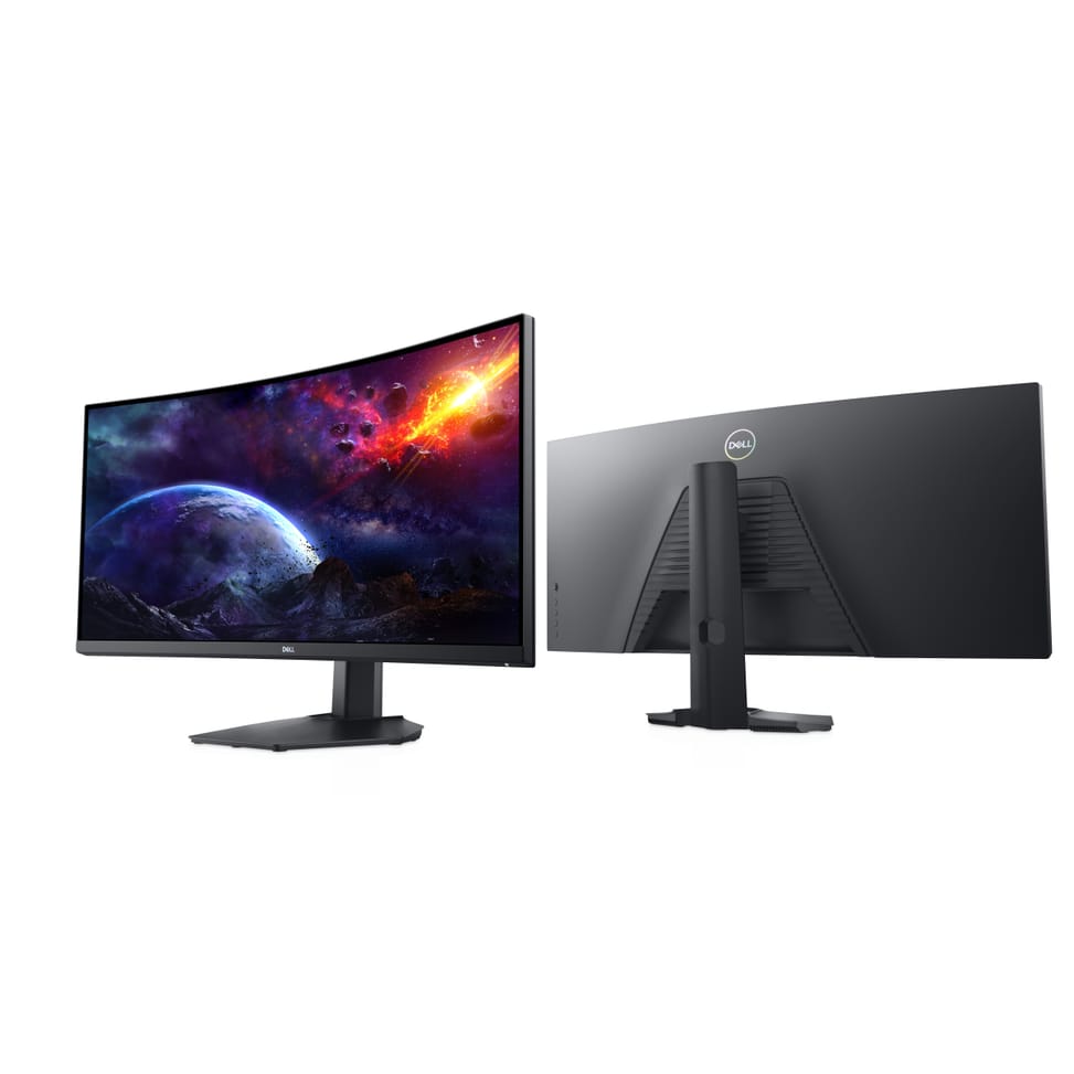 DELL S Series S3422DWG LED display 86,4 cm (34") 3440 x 1440 pixels Wide Quad HD LCD Noir (S3422DWG) — image 9