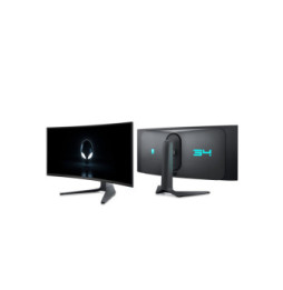 Alienware AW3423DWF écran plat de PC 86,8 cm (34.2") 3440 x 1440 pixels UltraWide Quad HD OLED Noir (GAME-AW3423DWF)