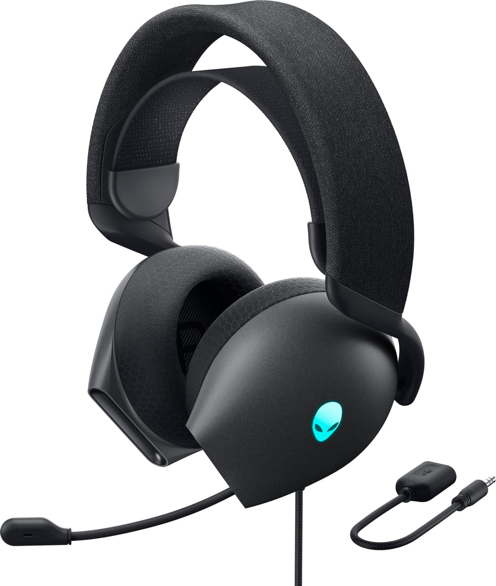 Alienware AW520H Casque Avec fil Arceau Jouer Gris Wired Gaming Headset - AW520H (Dark Side of the Moon)  (AW520H-G-DEAM) — image 6
