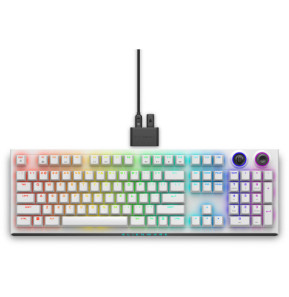 Alienware AW920K clavier RF sans fil Blanc Tri-Mode Wireless Gaming Keyboard - AW920K (Lunar Light)  (AW920K-W-WW)
