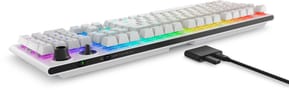 Alienware AW920K clavier RF sans fil Blanc Tri-Mode Wireless Gaming Keyboard - AW920K (Lunar Light) (AW920K-W-WW) — image 7