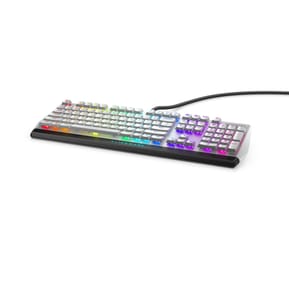 Alienware AW510K clavier USB Noir, Blanc USB, RGo LED, 1000Hz, Cherry MX Red, 2m, 910g (AW510K-W-WW)