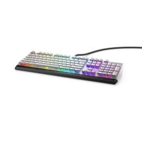 Alienware AW510K clavier USB Noir, Blanc USB, RGo LED, 1000Hz, Cherry MX Red, 2m, 910g  (AW510K-W-WW)