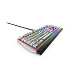 Alienware AW510K clavier USB Noir, Blanc USB, RGo LED, 1000Hz, Cherry MX Red, 2m, 910g  (AW510K-W-WW)