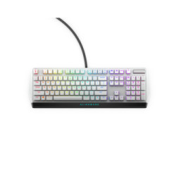 Alienware AW510K clavier USB Noir, Blanc USB, RGo LED, 1000Hz, Cherry MX Red, 2m, 910g  (AW510K-W-WW)