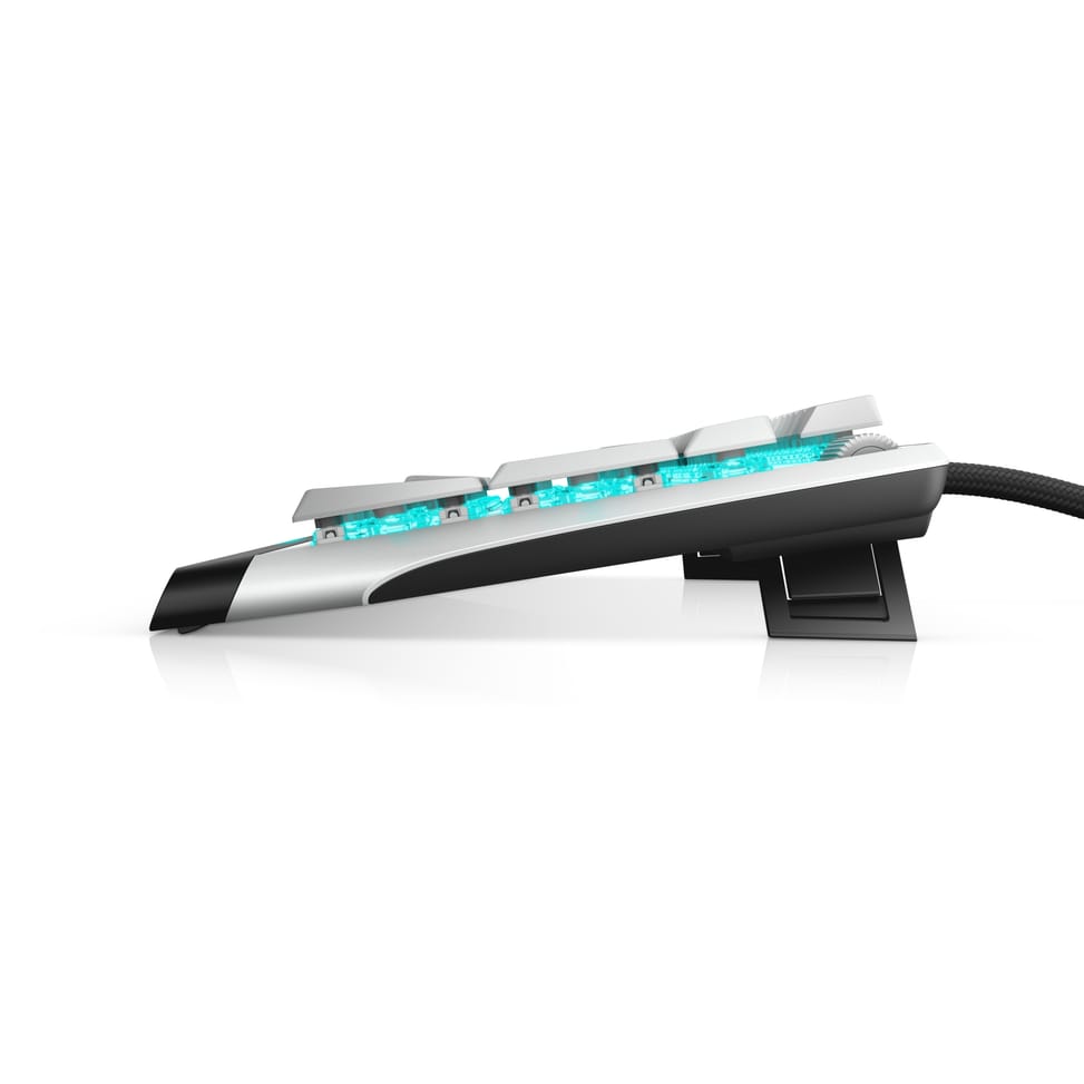 Alienware AW510K clavier USB Noir, Blanc USB, RGo LED, 1000Hz, Cherry MX Red, 2m, 910g  (AW510K-W-WW) — image 4