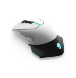 Alienware AW610M souris Droitier RF Wireless + USB Type-A Optique 16000 DPI 16000 DPI, USB, 40G, 2m, 1000Hz  (AW610M-W-DAEM)