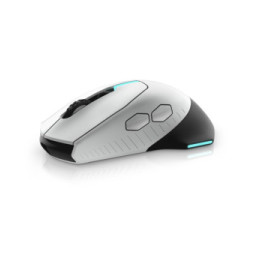 Alienware AW610M souris Droitier RF Wireless + USB Type-A Optique 16000 DPI 16000 DPI, USB, 40G, 2m, 1000Hz  (AW610M-W-DAEM)
