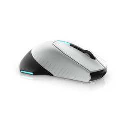 Alienware AW610M souris Droitier RF Wireless + USB Type-A Optique 16000 DPI 16000 DPI, USB, 40G, 2m, 1000Hz  (AW610M-W-DAEM)