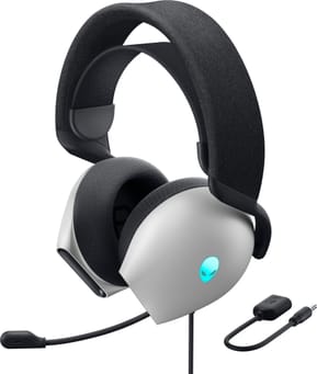 Alienware AW520H Casque Avec fil Arceau Jouer Blanc (520-BBBC) — image 7