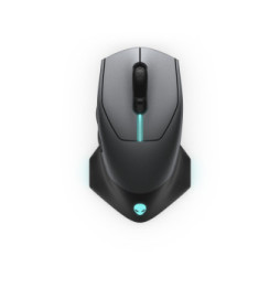 Alienware AW610M souris Droitier RF Wireless + USB Type-A Optique 16000 DPI 16000 DPI, USB, 40G, 2m, 1000Hz  (AW610M-G-DAEM)