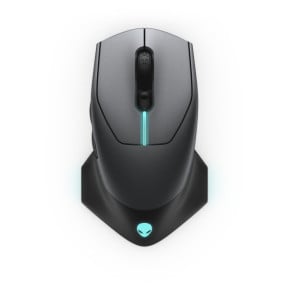 Alienware AW610M souris Droitier RF Wireless + USB Type-A Optique 16000 DPI 16000 DPI, USB, 40G, 2m, 1000Hz  (AW610M-G-DAEM)