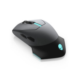 Alienware AW610M souris Droitier RF Wireless + USB Type-A Optique 16000 DPI 16000 DPI, USB, 40G, 2m, 1000Hz  (AW610M-G-DAEM)