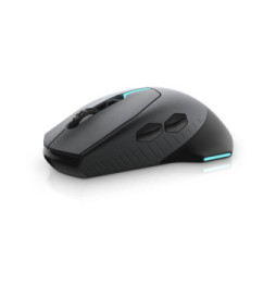 Alienware AW610M souris Droitier RF Wireless + USB Type-A Optique 16000 DPI 16000 DPI, USB, 40G, 2m, 1000Hz  (AW610M-G-DAEM)