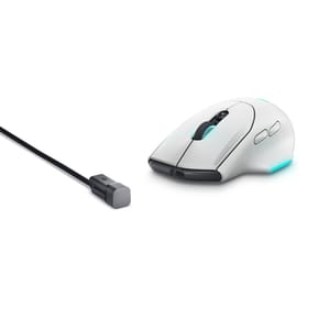 Alienware AW620M souris Droitier RF Wireless + USB Type-C Optique 26000 DPI (AW620M-W-DEAM) — image 8