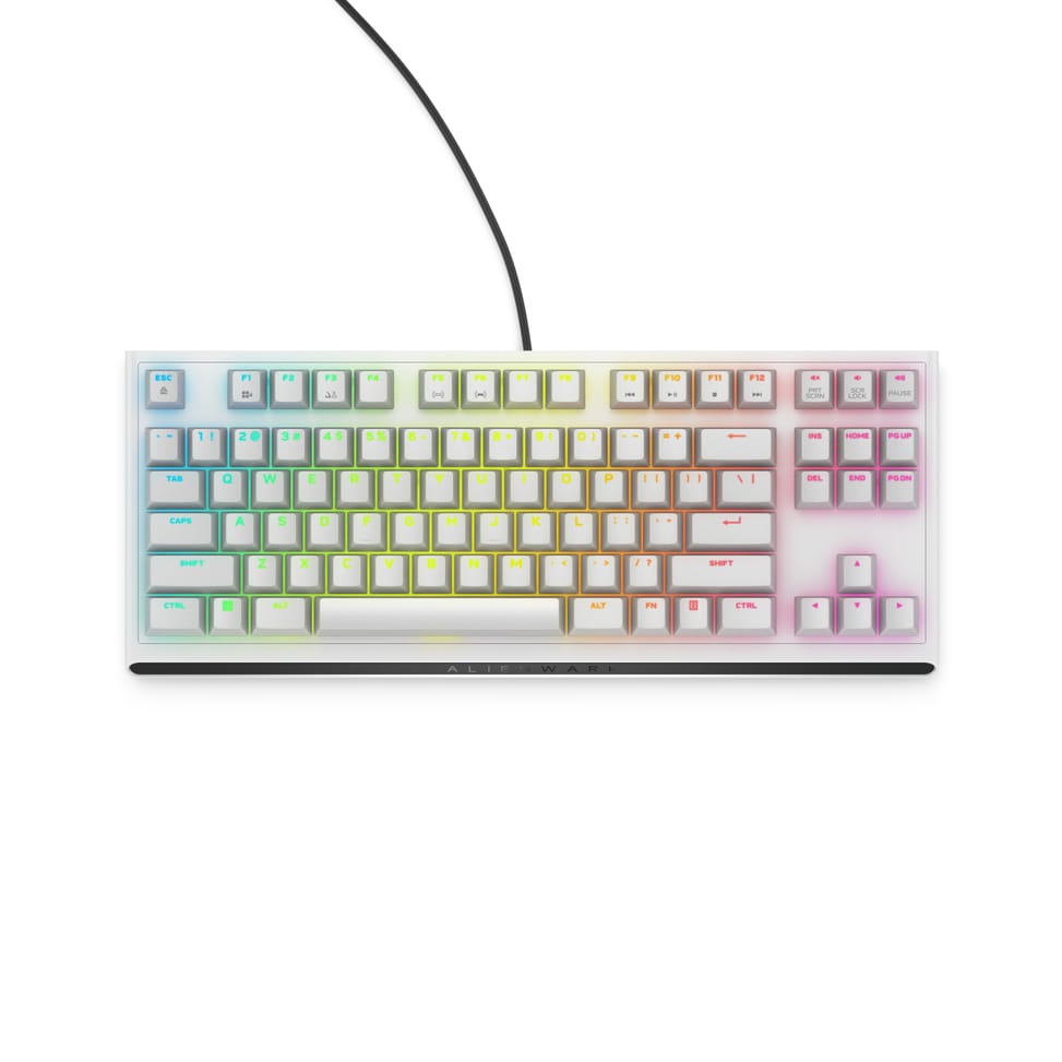 Alienware AW420K clavier USB QWERTY US International Blanc (AW420K-W-WW) — image 8