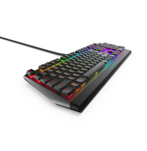 Alienware AW510K clavier USB Noir, Gris USB, RGo LED, 1000Hz, Cherry MX Red, 2m, 910g  (AW510K-G-WW)