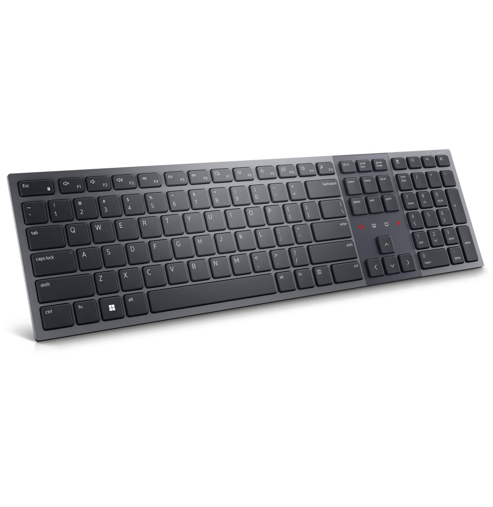 DELL KB900 clavier RF sans fil + Bluetooth AZERTY Français Graphite (KB900-GR-FR)