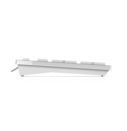 DELL KB216 clavier USB AZERTY Français Blanc (580-ADHP)