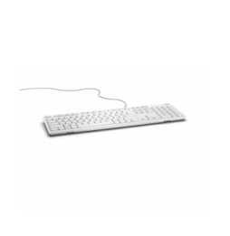 DELL KB216 clavier USB AZERTY Français Blanc (580-ADHP)