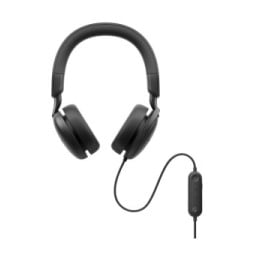 DELL WH5024 Casque Avec fil Arceau Appels/Musique USB Type-C Noir 20Hz - 20kHz, 40mm, 120dB, USB-C, 189g  (WH5024-DWW)