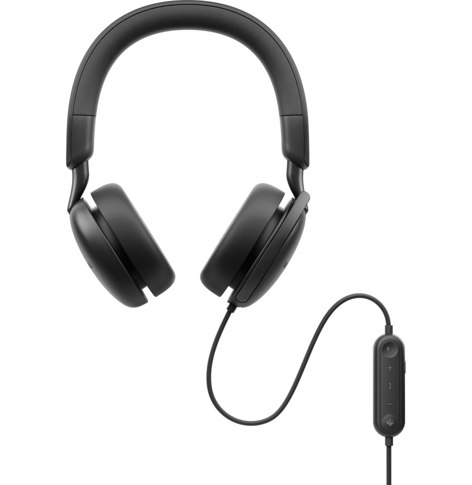 DELL WH5024 Casque Avec fil Arceau Appels/Musique USB Type-C Noir 20Hz - 20kHz, 40mm, 120dB, USB-C, 189g  (WH5024-DWW)