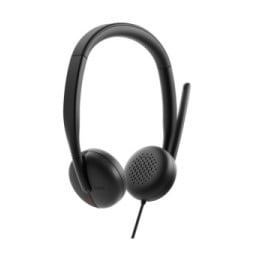 DELL WH3024 Casque Avec fil Arceau Appels/Musique USB Type-C Noir (520-BBCW)