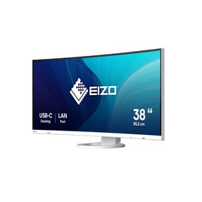 EIZO FlexScan EV3895-WT LED display 95,2 cm (37.5") 3840 x 1600 pixels UltraWide Quad HD+ Blanc (EV3895-WT) — image 2