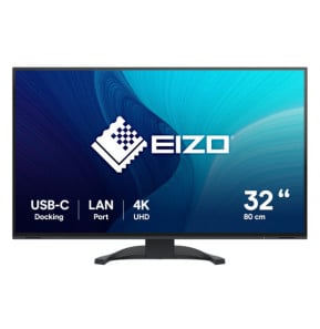 EIZO FlexScan EV3240X-BK écran plat de PC 80 cm (31.5") 3840 x 2160 pixels 4K Ultra HD LCD Noir (EV3240X-BK)