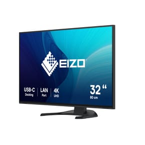 EIZO FlexScan EV3240X-BK écran plat de PC 80 cm (31.5") 3840 x 2160 pixels 4K Ultra HD LCD Noir (EV3240X-BK) — image 2