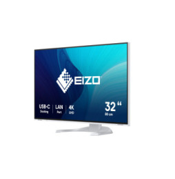 EIZO FlexScan EV3240X-WT écran plat de PC 80 cm (31.5") 3840 x 2160 pixels 4K Ultra HD LCD Blanc (EV3240X-WT)
