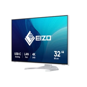 EIZO FlexScan EV3240X-WT écran plat de PC 80 cm (31.5") 3840 x 2160 pixels 4K Ultra HD LCD Blanc (EV3240X-WT) — image 2