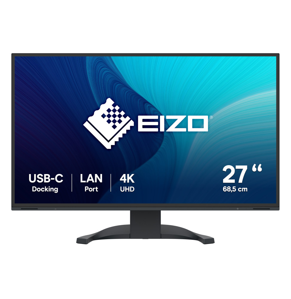 EIZO FlexScan EV2740X-BK écran plat de PC 68,6 cm (27") 3840 x 2160 pixels 4K Ultra HD LCD Noir (EV2740X-BK)