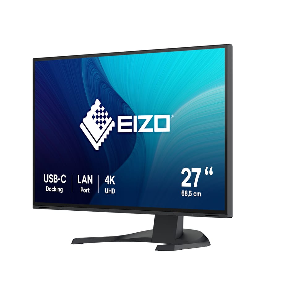 EIZO FlexScan EV2740X-BK écran plat de PC 68,6 cm (27") 3840 x 2160 pixels 4K Ultra HD LCD Noir (EV2740X-BK) — image 2