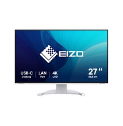 EIZO FlexScan EV2740X-WT écran plat de PC 68,6 cm (27") 3840 x 2160 pixels 4K Ultra HD LCD Blanc (EV2740X-WT)