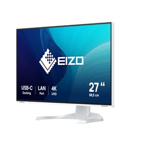 EIZO FlexScan EV2740X-WT écran plat de PC 68,6 cm (27") 3840 x 2160 pixels 4K Ultra HD LCD Blanc (EV2740X-WT) — image 2