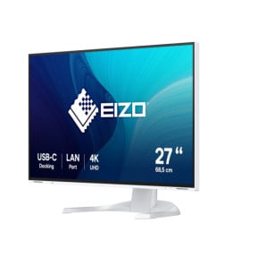EIZO FlexScan EV2740X-WT écran plat de PC 68,6 cm (27") 3840 x 2160 pixels 4K Ultra HD LCD Blanc (EV2740X-WT)
