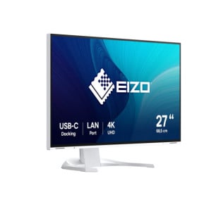 EIZO FlexScan EV2740X-WT écran plat de PC 68,6 cm (27") 3840 x 2160 pixels 4K Ultra HD LCD Blanc (EV2740X-WT)