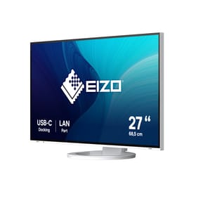 EIZO FlexScan EV2795-WT LED display 68,6 cm (27") 2560 x 1440 pixels Quad HD Blanc (EV2795-WT) — image 2