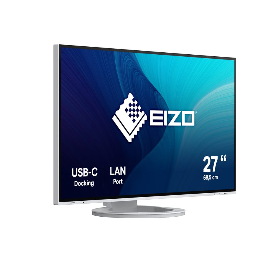 EIZO FlexScan EV2795-WT LED display 68,6 cm (27") 2560 x 1440 pixels Quad HD Blanc (EV2795-WT) — image 8