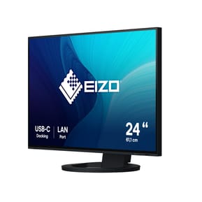 EIZO FlexScan EV2495-BK LED display 61,2 cm (24.1") 1920 x 1200 pixels WUXGA Noir (EV2495-BK) — image 2