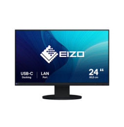EIZO FlexScan EV2490-BK écran plat de PC 60,5 cm (23.8") 1920 x 1080 pixels Full HD LED Noir (EV2490-BK)