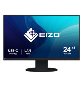 EIZO FlexScan EV2490-BK écran plat de PC 60,5 cm (23.8") 1920 x 1080 pixels Full HD LED Noir (EV2490-BK)