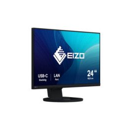 EIZO FlexScan EV2490-BK écran plat de PC 60,5 cm (23.8") 1920 x 1080 pixels Full HD LED Noir (EV2490-BK)