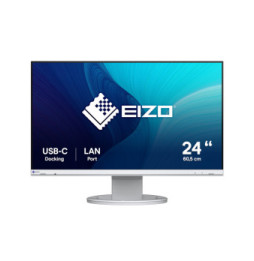 EIZO FlexScan EV2490-WT écran plat de PC 60,5 cm (23.8") 1920 x 1080 pixels Full HD LED Blanc (EV2490-WT)