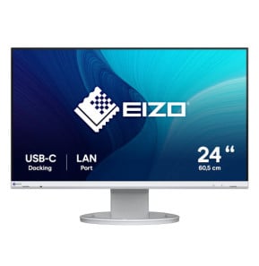 EIZO FlexScan EV2490-WT écran plat de PC 60,5 cm (23.8") 1920 x 1080 pixels Full HD LED Blanc (EV2490-WT)