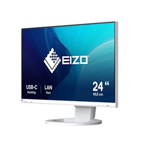 EIZO FlexScan EV2490-WT écran plat de PC 60,5 cm (23.8") 1920 x 1080 pixels Full HD LED Blanc (EV2490-WT) — image 2
