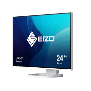 EIZO FlexScan EV2485-WT LED display 61,2 cm (24.1") 1920 x 1200 pixels WUXGA Blanc (EV2485-WT) — image 2